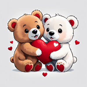 ai generated, teddy bear, valentines-8574512.jpg